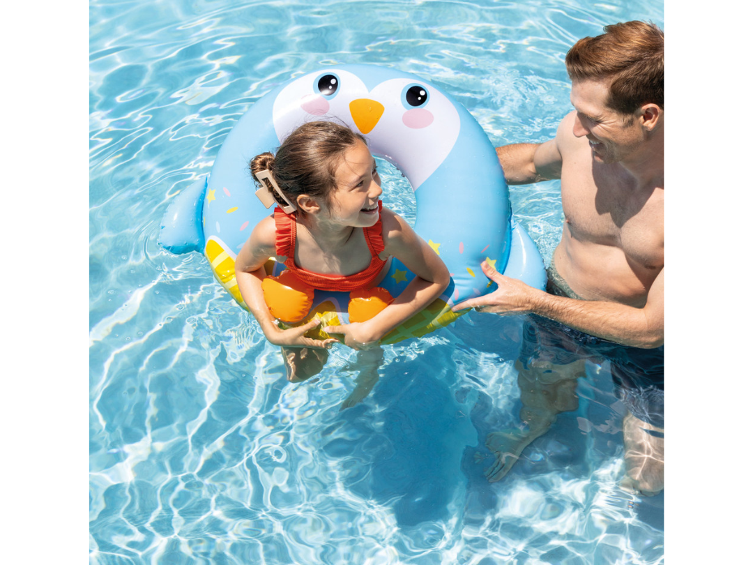 Intex Cute Animal Inflatable Swim Rings - Assortment Intex Cute Animal Inflatable Swim Rings - Assortment